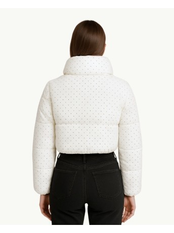 Chaqueta Crop con Brillos Strass | Nueva Colección